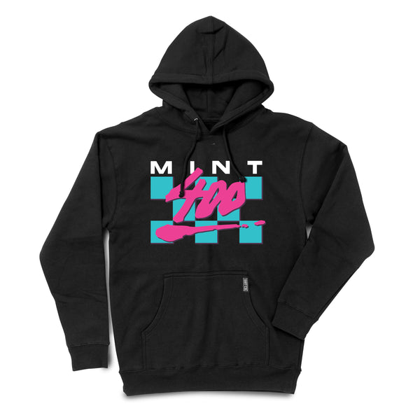 Mint 400 Neon hoodie Black